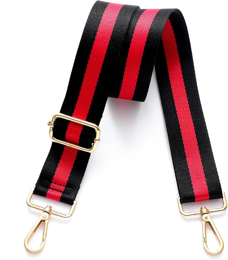 S-Jacorry Purse Strap Replacement Crossbody Wide Shoulder Strap Adjustable Canvas Straps Handbag Strap Replacement Belts - Image 1